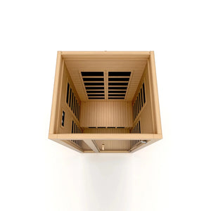 Dynamic Saunas Gracia 1-2 Person Low EMF FAR Infrared Sauna